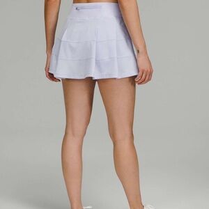 Pale blue Pleated Tennis Skirt